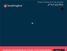 Tablet Screenshot of bookinglive.com